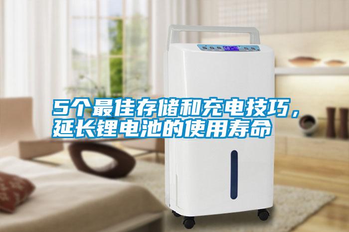 5個最佳存儲和充電技巧，延長鋰電池的使用壽命