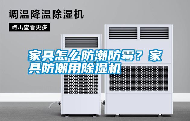 家具怎么防潮防霉？家具防潮用除濕機