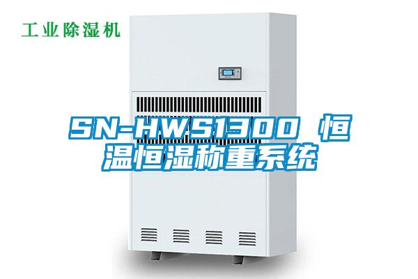 SN-HWS1300 恒溫恒濕稱(chēng)重系統(tǒng)