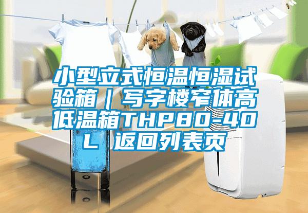 小型立式恒溫恒濕試驗(yàn)箱｜寫字樓窄體高低溫箱THP80-40L 返回列表頁(yè)