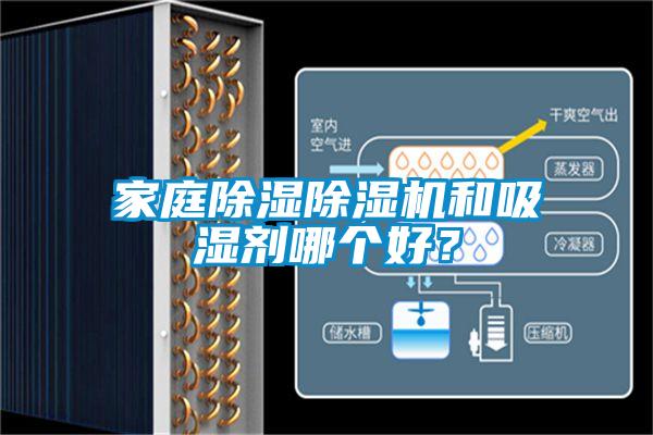 家庭除濕除濕機和吸濕劑哪個好？