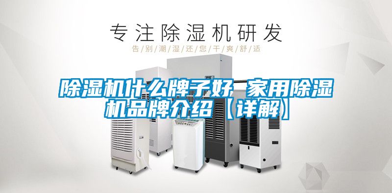 除濕機什么牌子好 家用除濕機品牌介紹【詳解】