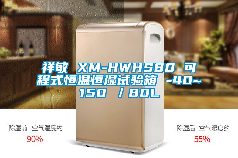 祥敏 XM-HWHS80 可程式恒溫恒濕試驗(yàn)箱 -40~150℃／80L