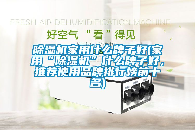 除濕機家用什么牌子好(家用“除濕機”什么牌子好，推薦使用品牌排行榜前十名)